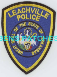 ARKANSAS,LEACHVILLE POLICE 1